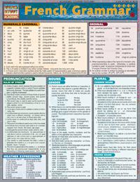 Quick Study French Grammar