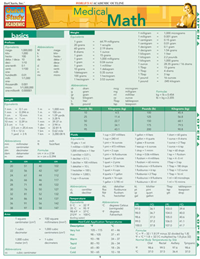 Quick Study Medical Math