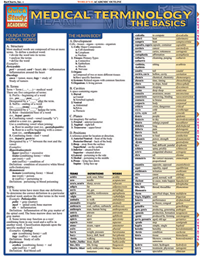 Quick Study Med Terminology Basics