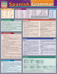 Quick Study Spanish Grammar