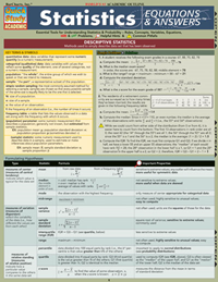Quick Study Statisitcs/Answer