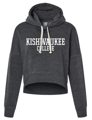 Sweatshirt LADIES TRIBLEND CROPPED HOOD