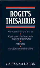 Thesaurus Rogets Pocket